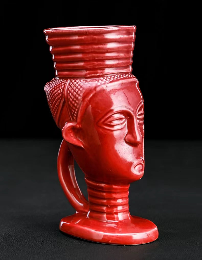 Bar Tiki Cup Personality Hawaiian Cocktail Cup Creative Cup Ceramic Cup Tiki Cup