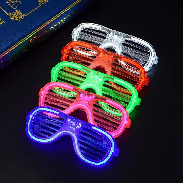 Glowing Glasses Bouncer Birthday Party Bar Cheer Props Stall Toys