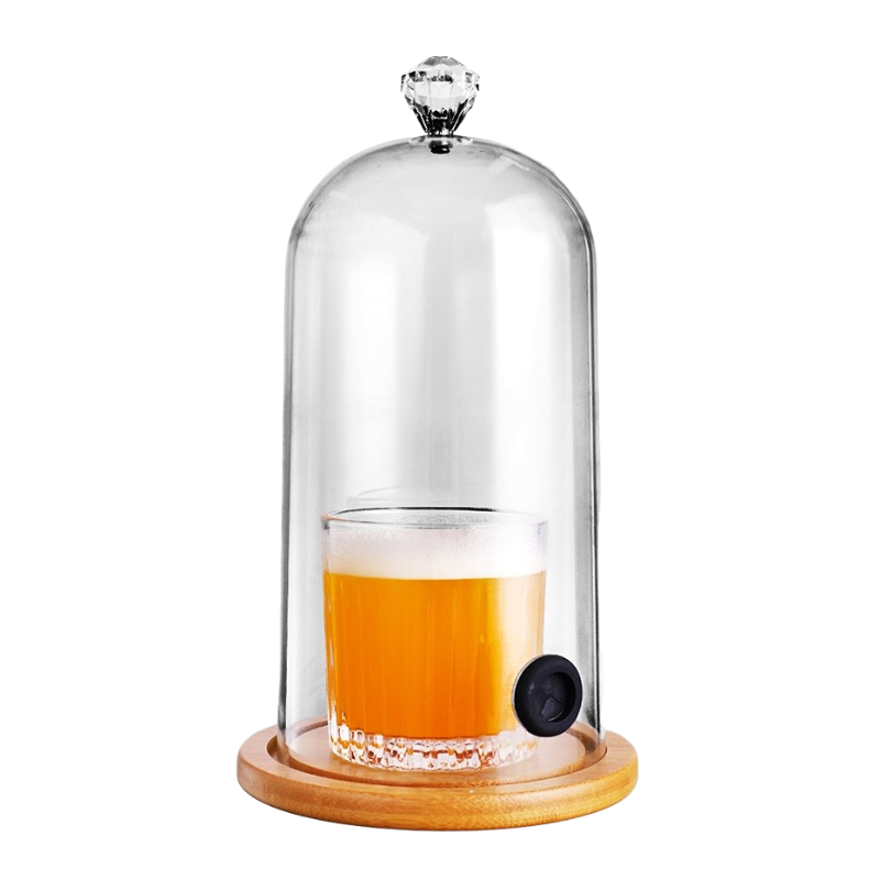Plastic Smoky Hood Molecular Cocktail Special Smoky Gun Accessory Tool Bartender Smoky Hood Cooking Hood
