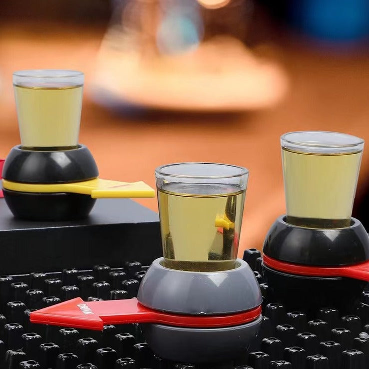 Russian Drinking Turntable Game Creative Entertainment Props Bar Supplies Ktv Toy Party