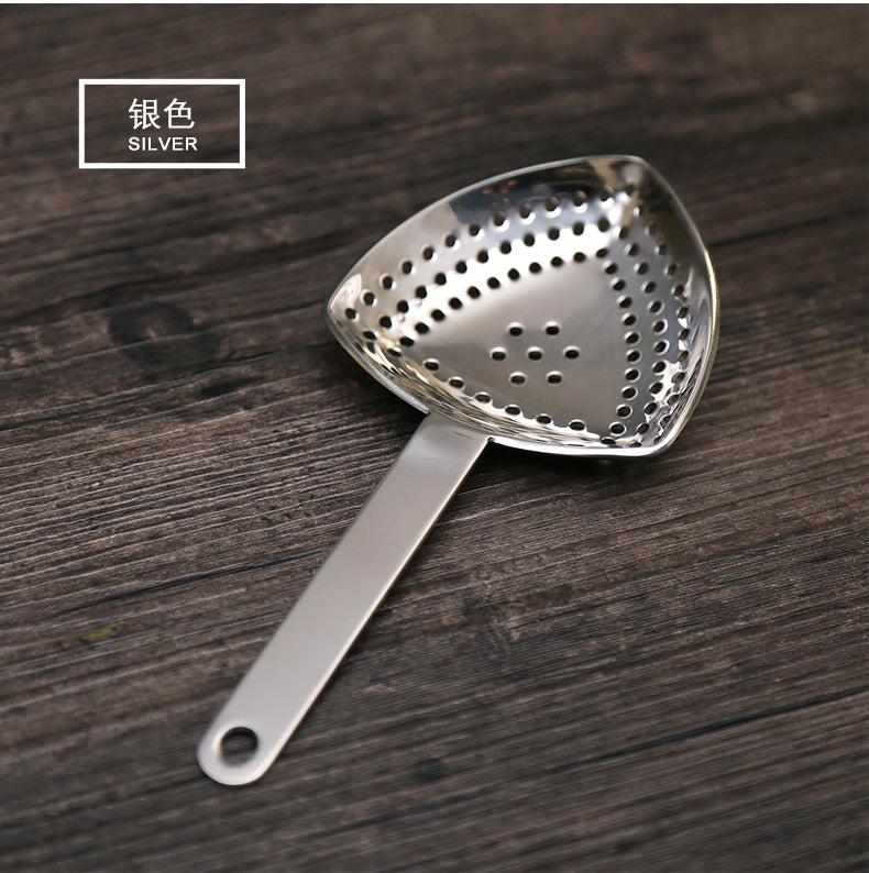 Bar bartending Stainless Steel Julip Ice Filter Spoon Ice Filter