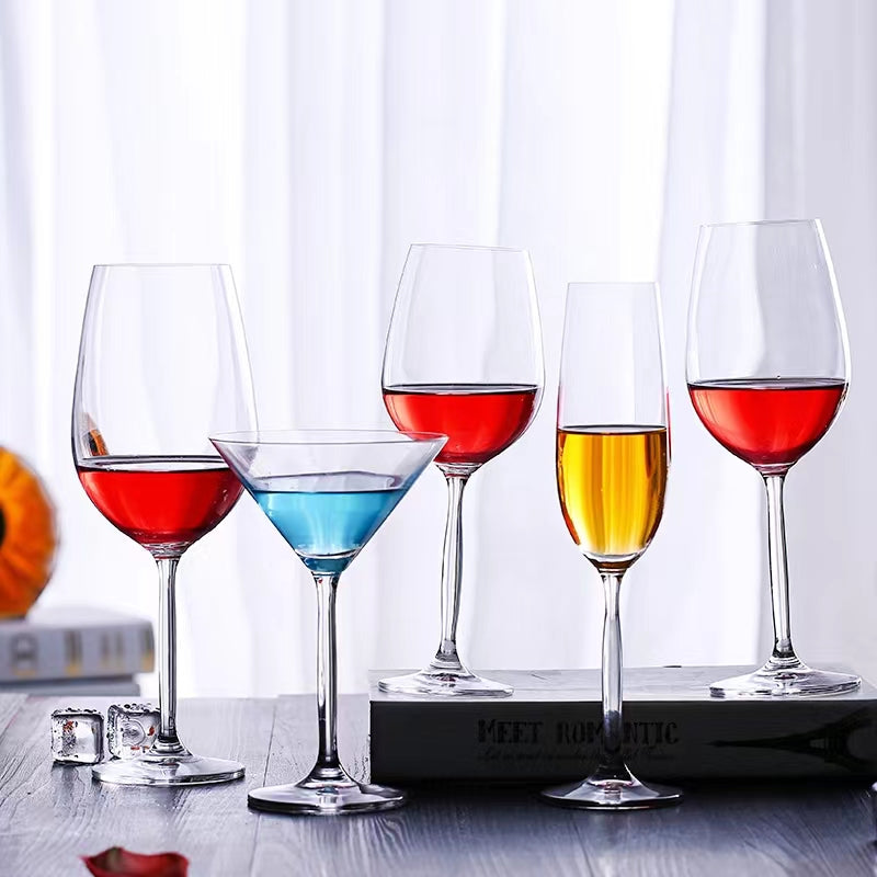 Wine Glass Crystal Red Wine Glass European Style Glass Goblet Libby Cocktail Glass
