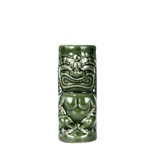 Hawaiian Style Straight Maikai Statue TIKI Ceramic TIKI Cup Personalized Cocktail Cup