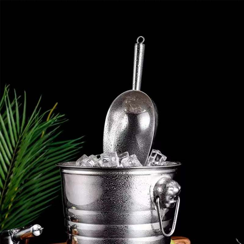 Stainless Steel Small Ice Shovel Bar Tools for Ice Bucket