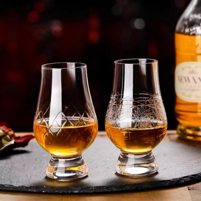 Whiskey Snifter Crystal Glass Whiskey Glass 200ml Sommelier Whiskey Taster Glass