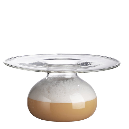 Flying Saucer Shape Creative Cocktail Glass,Crystal Clear Whiskey Glass