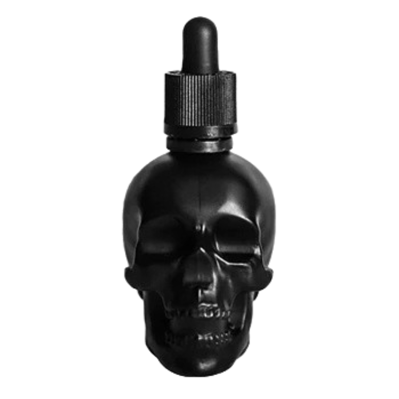 Skull Bitters Bottle, Dropper Flavoring Glass Bitters Bottle Bar Absinthe Cocktail Wine Bitter Bottle