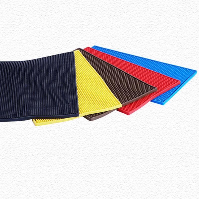 Non-slip Bar Mat, Rubber Bar Service Mat for Counter,Versatile Bar Spill Mat
