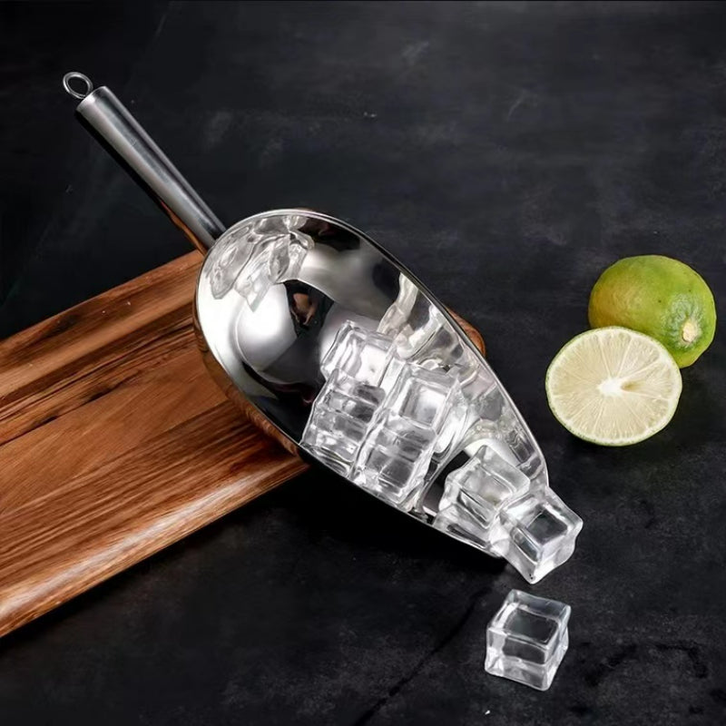 Stainless Steel Small Ice Shovel Bar Tools for Ice Bucket