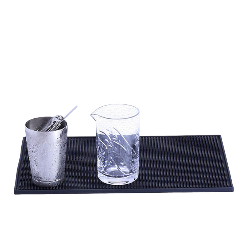 Non-slip Bar Mat, Rubber Bar Service Mat for Counter,Versatile Bar Spill Mat