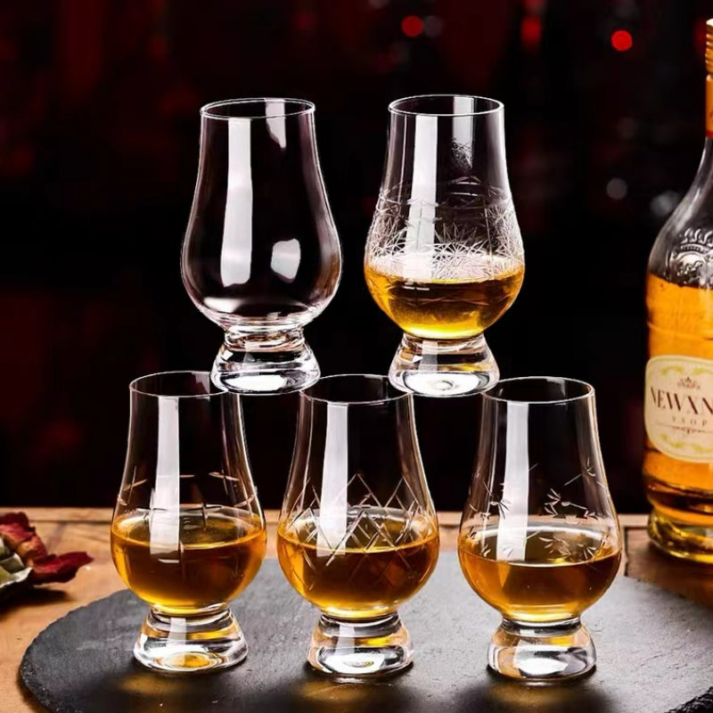 Whiskey Snifter Crystal Glass Whiskey Glass 200ml Sommelier Whiskey Taster Glass