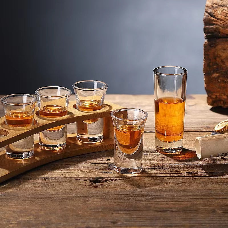 Glass Bullet Cup Shot Glasses Straight Body Cup B52 Cocktail Cup Tequila Cup Bar Night Club