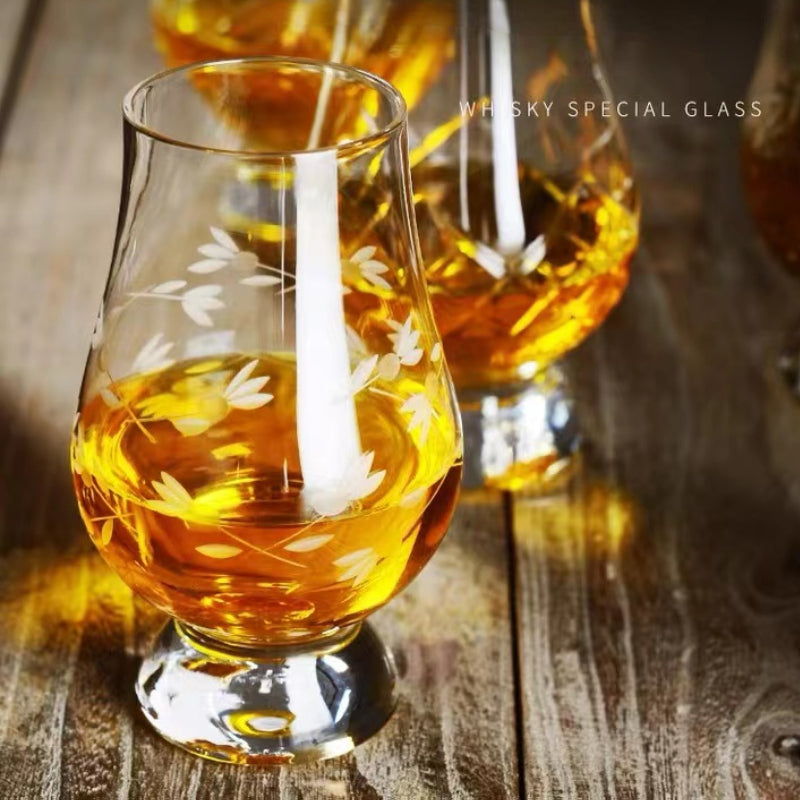Whiskey Snifter Crystal Glass Whiskey Glass 200ml Sommelier Whiskey Taster Glass