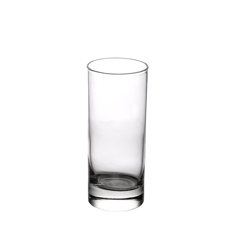 225ML-Straight Cup Glass Collin Cup Juice Cup Milk Tea Cup Cold Drink Cup Long Drink Cup Bar Cocktail Cup