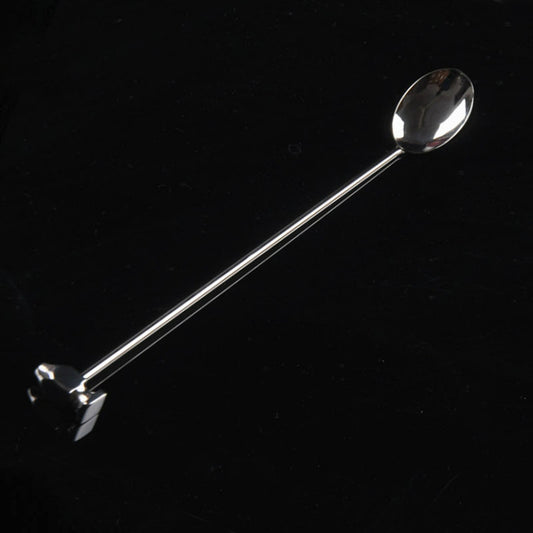 Multi-functional Hammer Bar Spoon,Stainless Steel Mixing Spoon Cocktail Tool