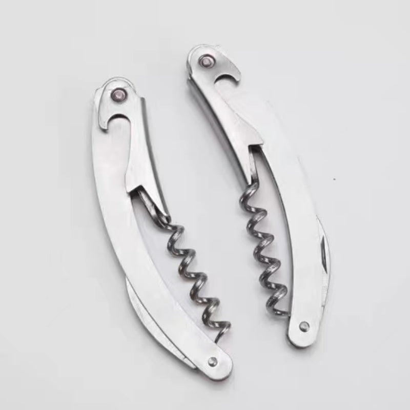 High-quality Stainless Steel Material Multi-purpose Seahorse Professional Manual Beer Wine Bottle Opener