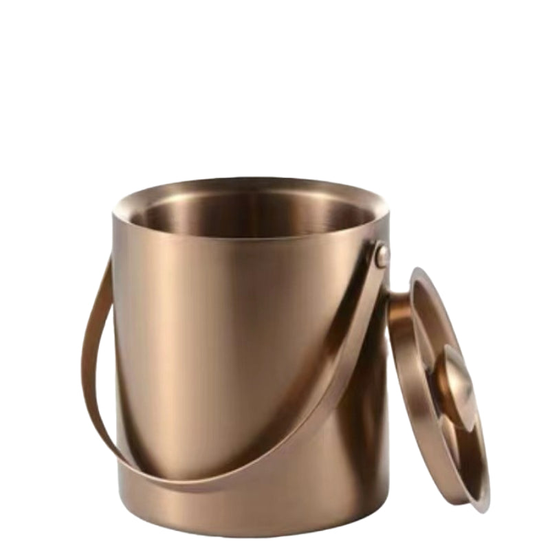 Fancy Stainless Steel Ice Bucket Customized Classy Metal Champagne Ice Bucket for Bar