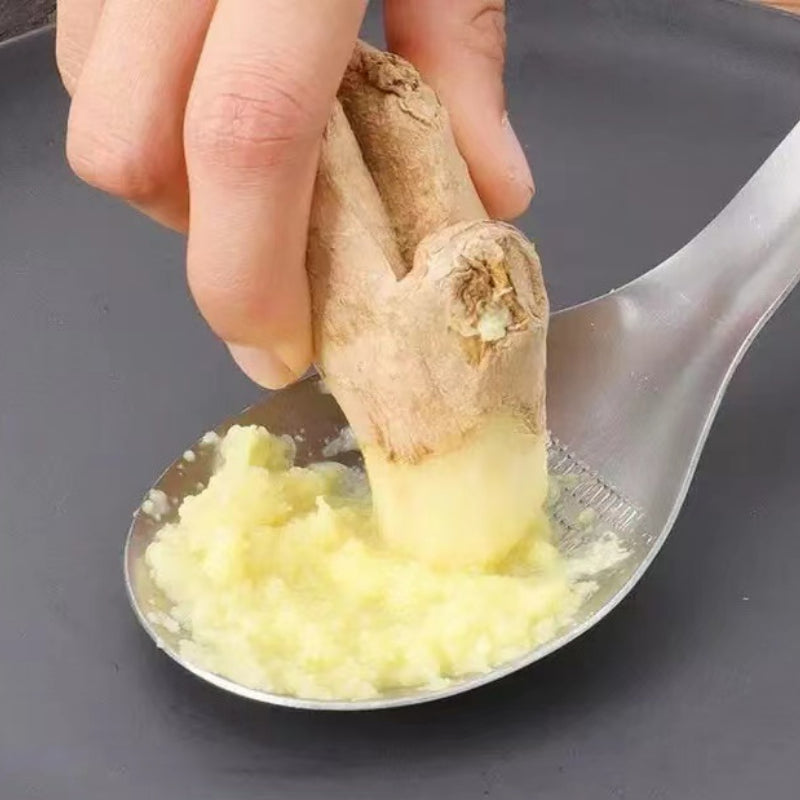 Household Garlic Ginger Grinding Kitchen Stainless Steel Potato Grinding Plate Auxiliary Food Grinding Machine