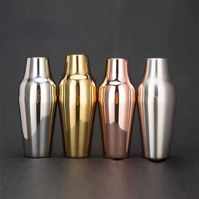 Classic French 650ml Stainless Steel Two-stage Shaker Mixer Shaker