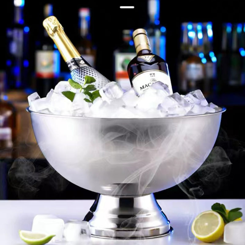Modern Insulated Wholesale Bucket New Style Stainless Steel Ice Bucket for Bar