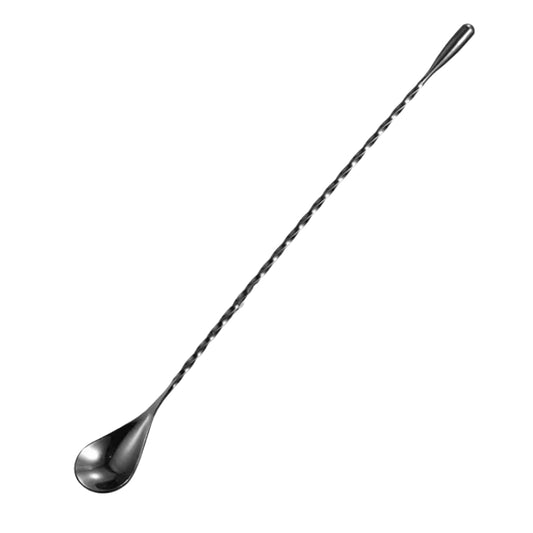 Long Handle 40.0cm Water Drop Stainless Steel Bar Spoon