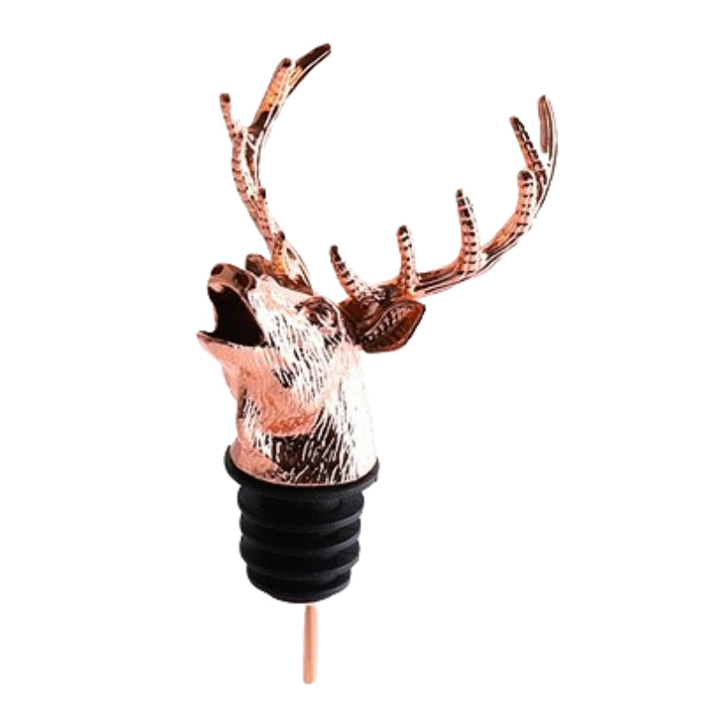 Animals Deer Shape Wine Bottle Cork Pourer Aerator Dispenser