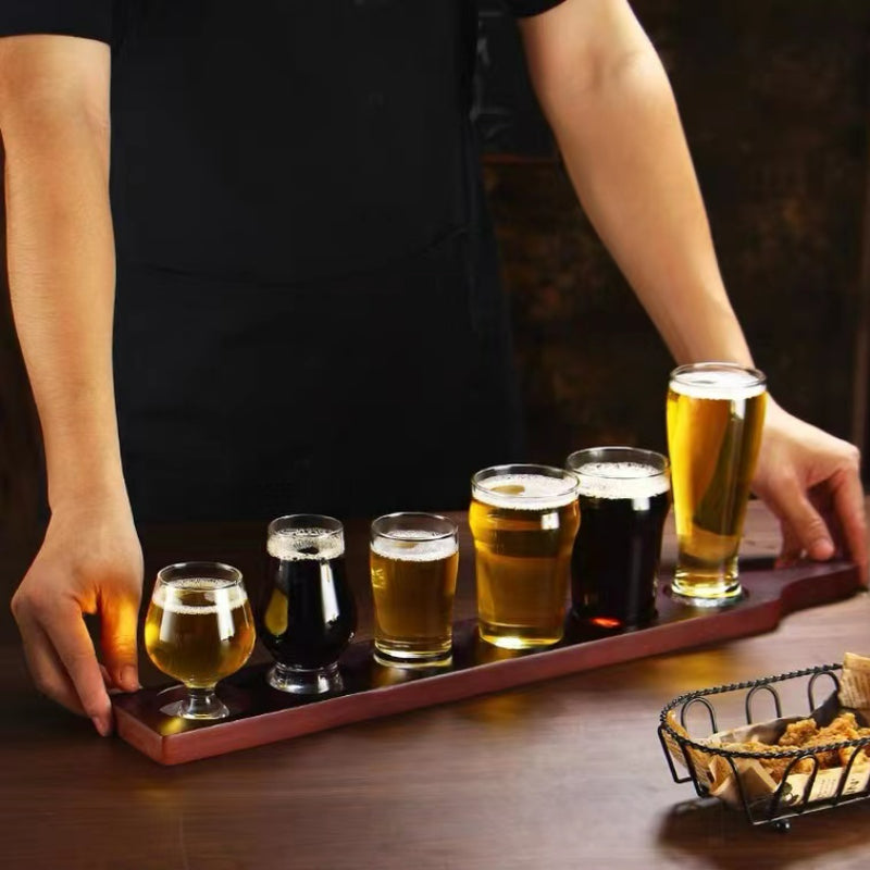 6 Hole Cup Holder-Wholesale Wooden Wine Glass Cup Stand