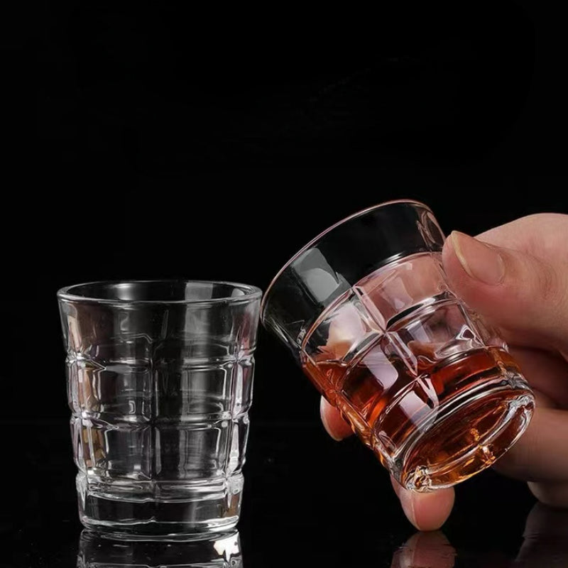 New Product Engrave Shot Glasses Whisky Glass Cup for Bar Party