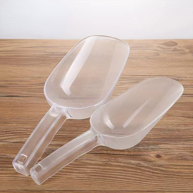 Wholesale Thickened Plastic Shovel Multiple Size Multi Purpose Measuring Ice Scoops Large Acrylic Flour Food Shovel