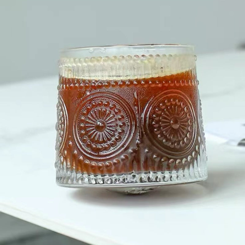 250ML-Slanted Rocking Whiskey Glass
