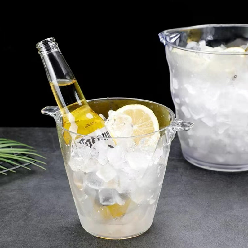 Acrylic High-value Binaural Ice Bucket for Bar