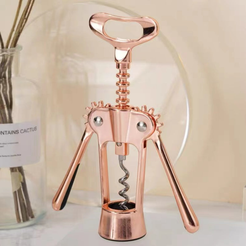 Rose Gold Metal Wine Opener Kitchen Tool Bottle Openers Wine Opener