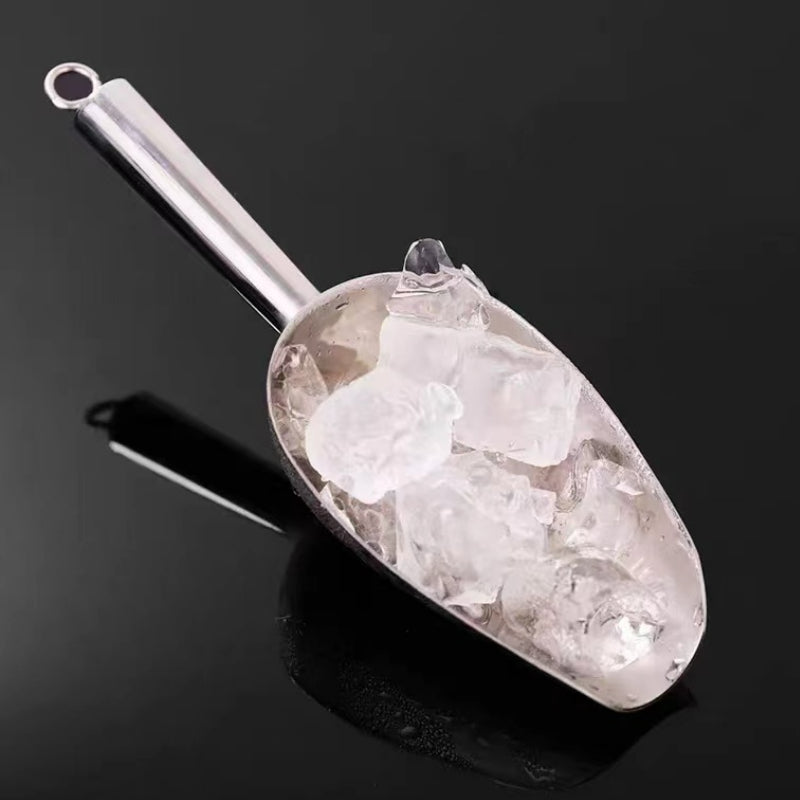 Stainless Steel Small Ice Shovel Bar Tools for Ice Bucket