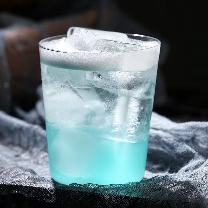 Classical Drinking Glasses,Clear Whiskey Glass for Water,Juice,Milk,Cocktails, Beer