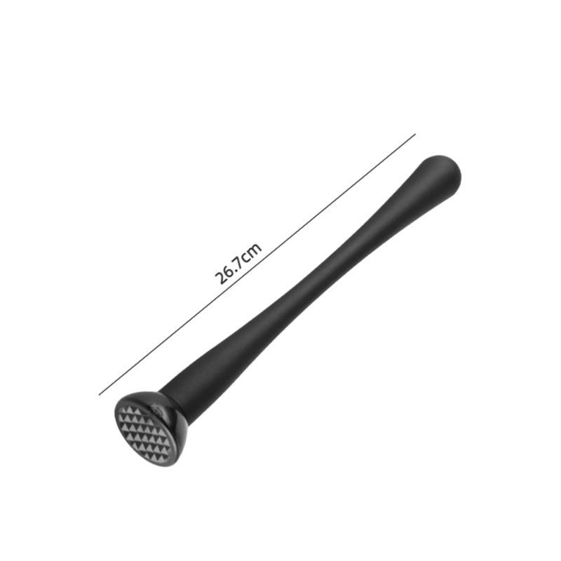 Easy to Clean Black Muddler for Cocktails Bar tool