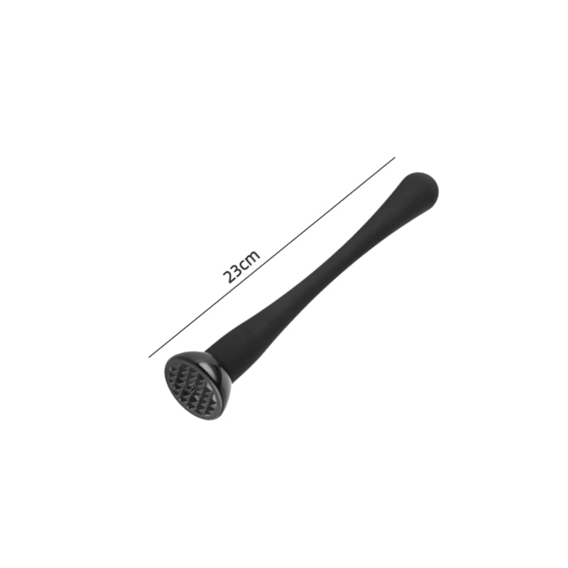 Easy to Clean Black Muddler for Cocktails Bar tool