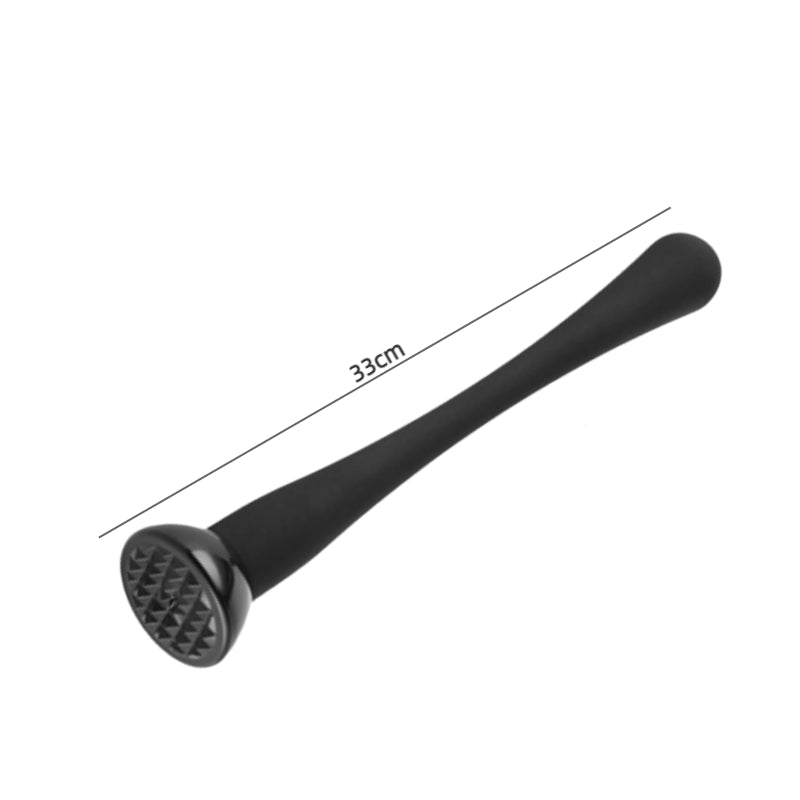 Easy to Clean Black Muddler for Cocktails Bar tool