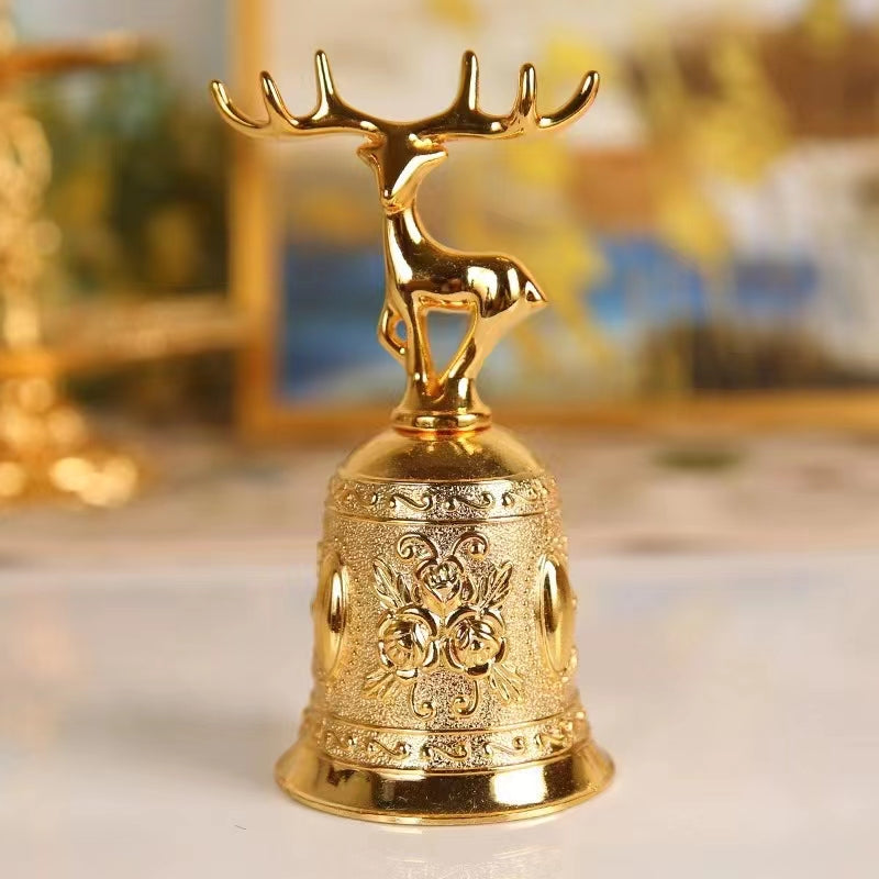 Deer Bells Roses New Hand-Rolled Bells Bar Restaurant Bar Bell Open Meal Bell Table Bell