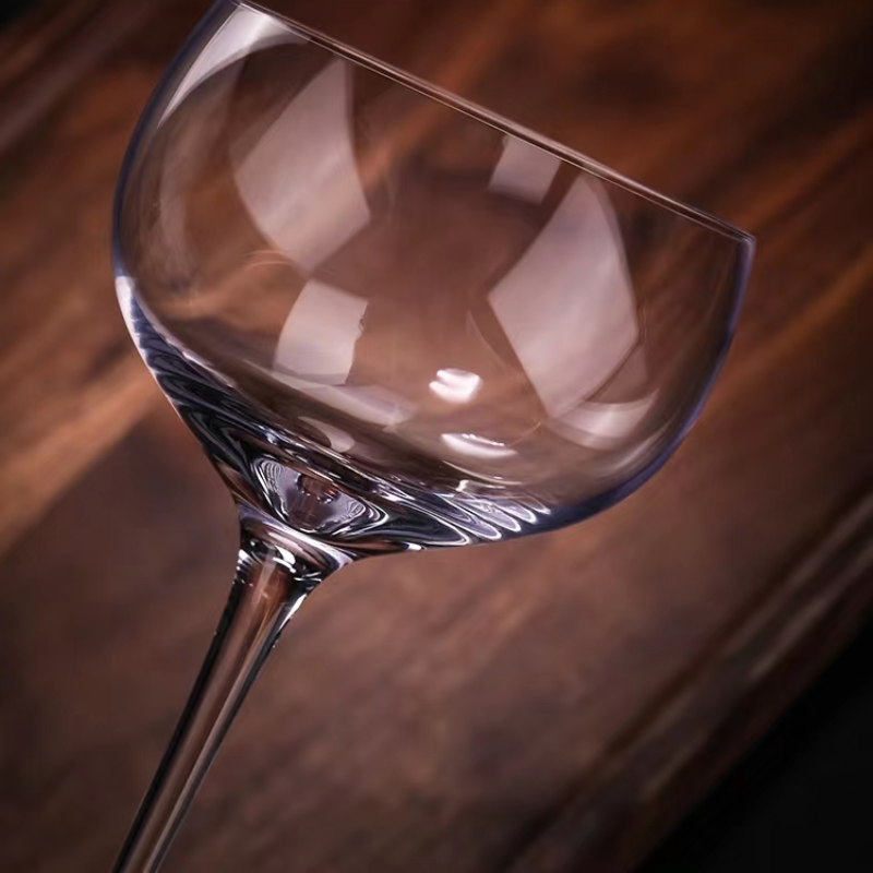 Premium Slender Stem Martini Glasses,Champagne Saucer Glasses