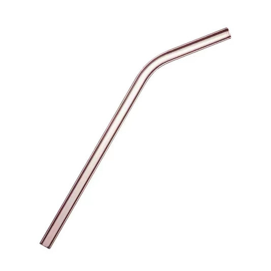 Stained Glass Straws Clear Glass Straws Plexiglass Straws Julip Cocktail Straws Curved Straws