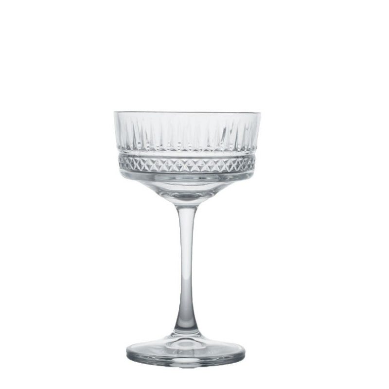 260ML Vintage Cocktail Glasses,Classic Goblet Wine Glass