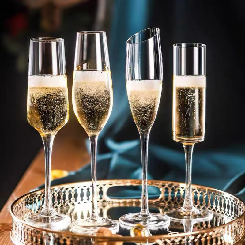 Handmade Personalized Champagne Glasses Wine Goblet Crystal Champagne Glasses Wine Cup for Bar