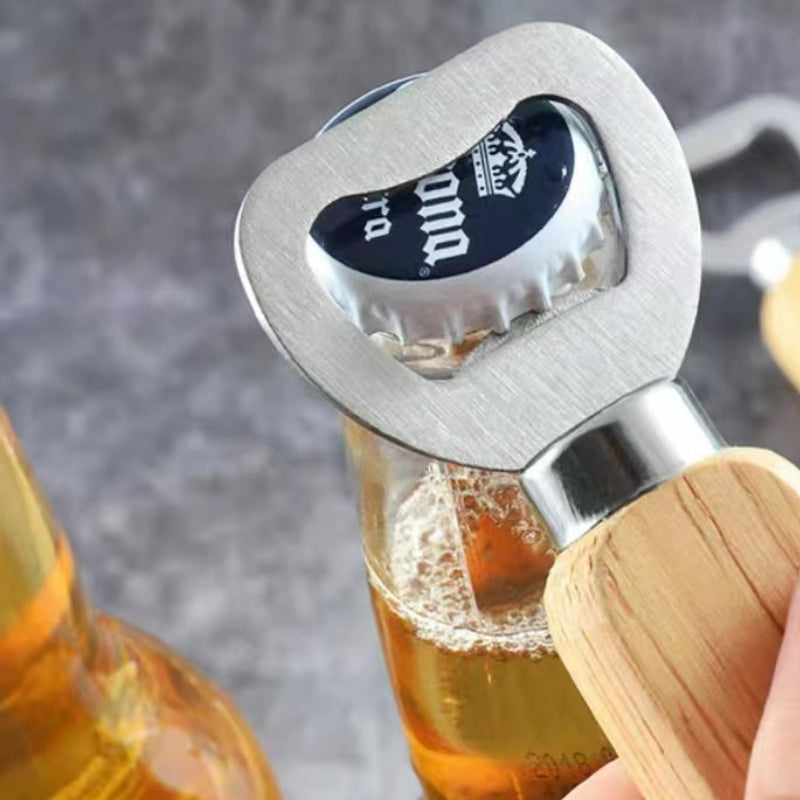 Custom Logo Portable Opener Pocket Size Stainless Steel Opener Drink Beer Bottle Opener Wine Bottle Opener