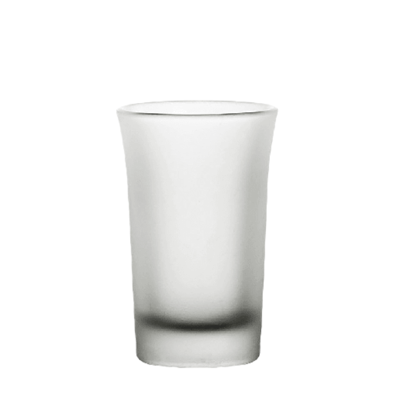 Frosted Bullet Glass Shot Glass White Wine Glass Spirit Glass Straight Body Glass