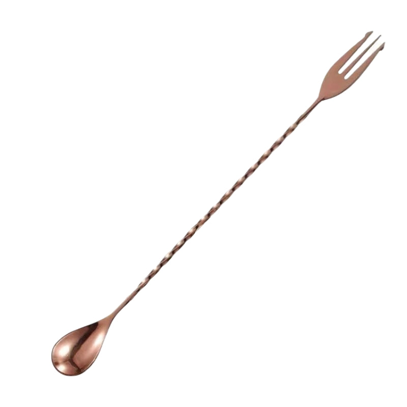Multi-functional 50.0cm Long Stainless Steel Trident Mixing Bar Spoon