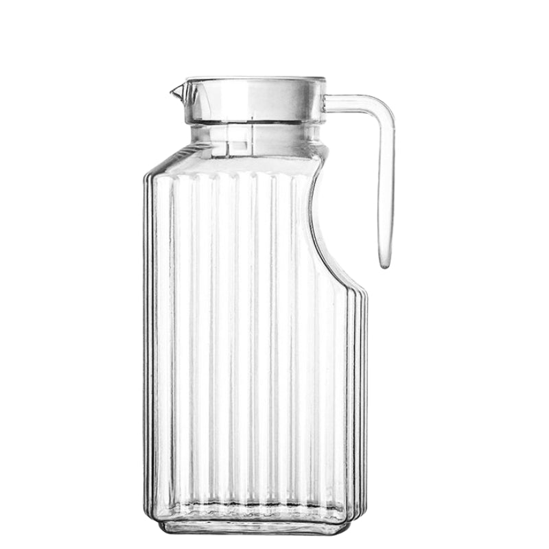 Thermostable Clear Water Plastic Pitcher with Cover