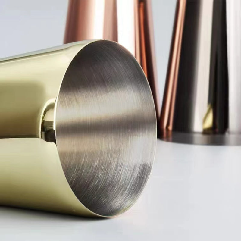 Stainless Steel Shaker Black,Silver,Gold,Rose Gold Boston Shaker Metal Shaker Tins Professional Bartender
