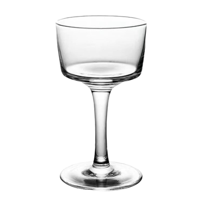 Maori Longxiong Martini Glass Bohemian Handmade Crystal Engraved Cocktail Glass Wide Mouth Margarita Glass