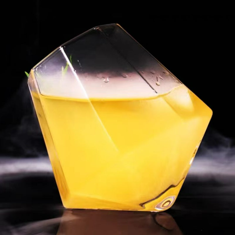Rolling Bottomed Cup for Whisky and Wine Interesting Cup with Rolled Base