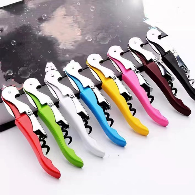 Custom 8 Colors Multifunction Opener All-in-one Metal Opener Wine Beer Bottle Stainless Steel Opener